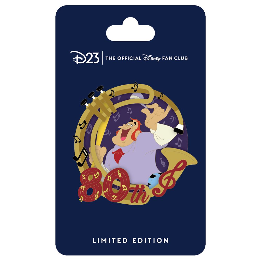 D23-Exclusive Casey at the Bat Pin &ndash; Make Mine Music 80th Anniversary &ndash; Limited Edition