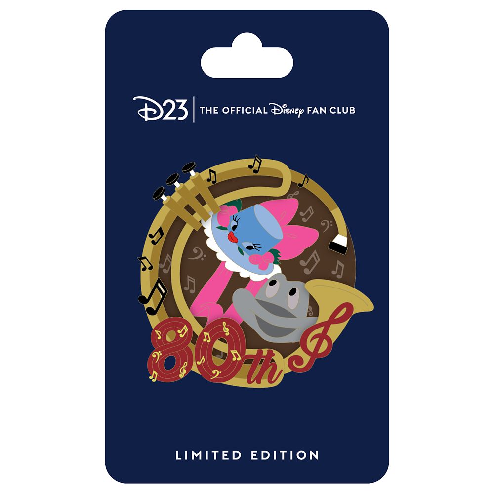 D23-Exclusive Johnny Fedora and Alice Bluebonnet Pin &ndash; Make Mine Music 80th Anniversary &ndash; Limited Edition