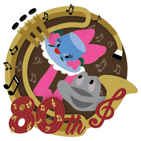 Аксессуары Disney D23-Exclusive Johnny Fedora and Alice Bluebonnet Pin – Make Mine Music 80th Anniversary – Limited Edition