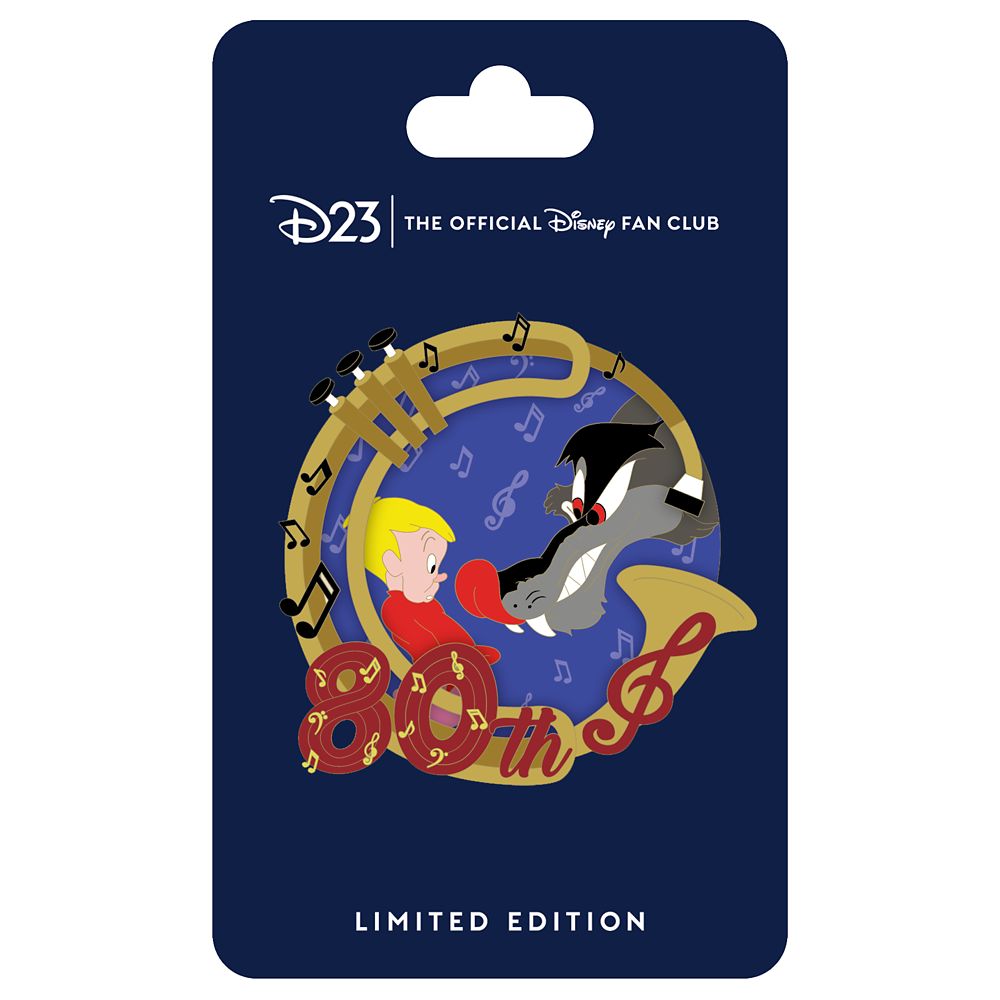 D23-Exclusive Peter and the Wolf Pin &ndash; Make Mine Music 80th Anniversary &ndash; Limited Edition