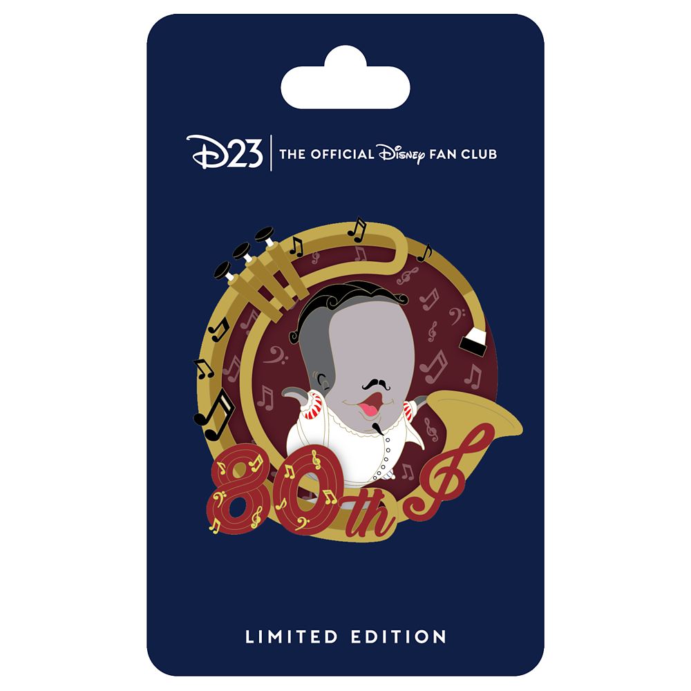 D23-Exclusive The Whale Who Wanted to Sing at the Met Pin &ndash; Make Mine Music 80th Anniversary &ndash; Limited Edition