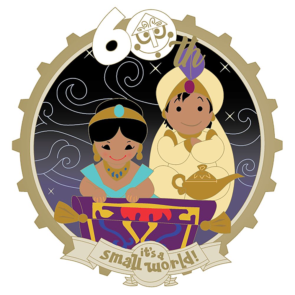 D23-Exclusive ''it's a small world'' 60th Anniversary Mystery Pin Pack &ndash; 2-Pc.