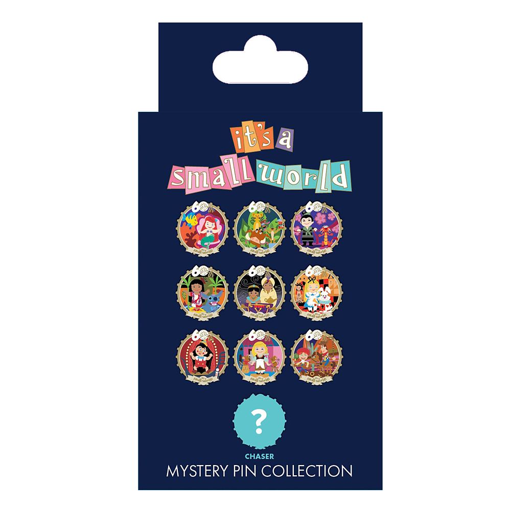 D23-Exclusive ''it's a small world'' 60th Anniversary Mystery Pin Pack &ndash; 2-Pc.