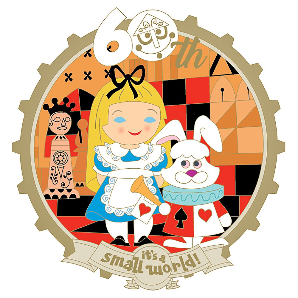 D23-Exclusive ''it's a small world'' 60th Anniversary Mystery Pin Pack &ndash; 2-Pc.