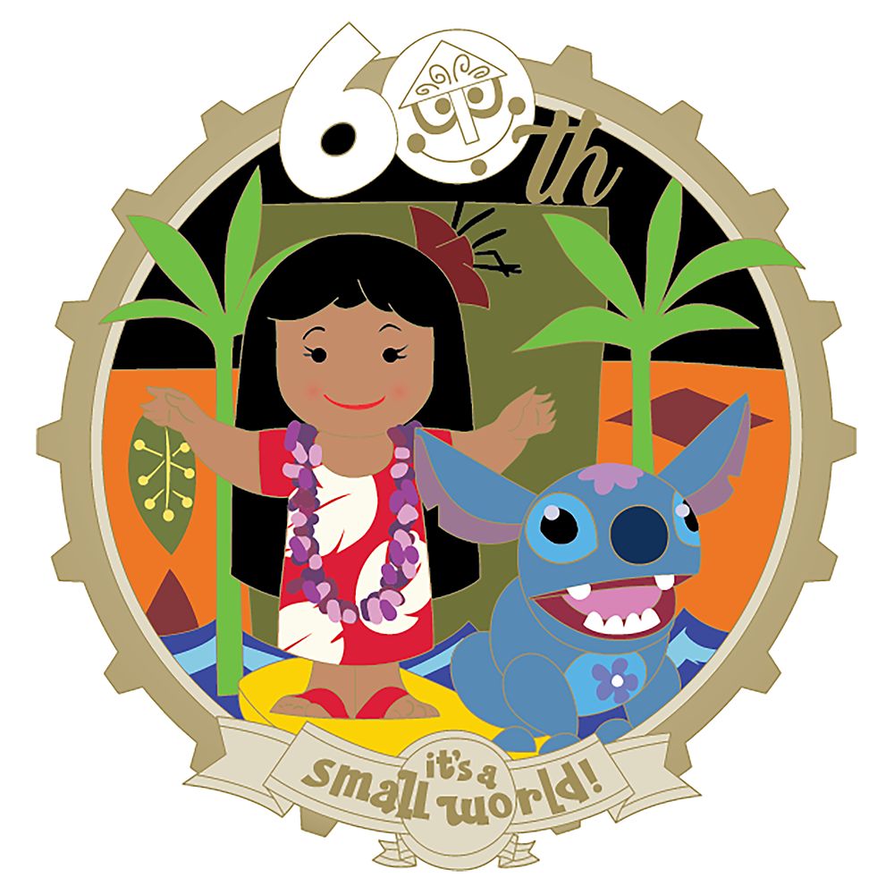 D23-Exclusive ''it's a small world'' 60th Anniversary Mystery Pin Pack &ndash; 2-Pc.