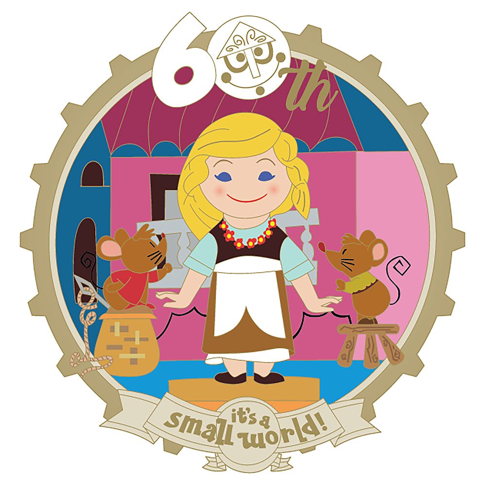 D23-Exclusive ''it's a small world'' 60th Anniversary Mystery Pin Pack &ndash; 2-Pc.