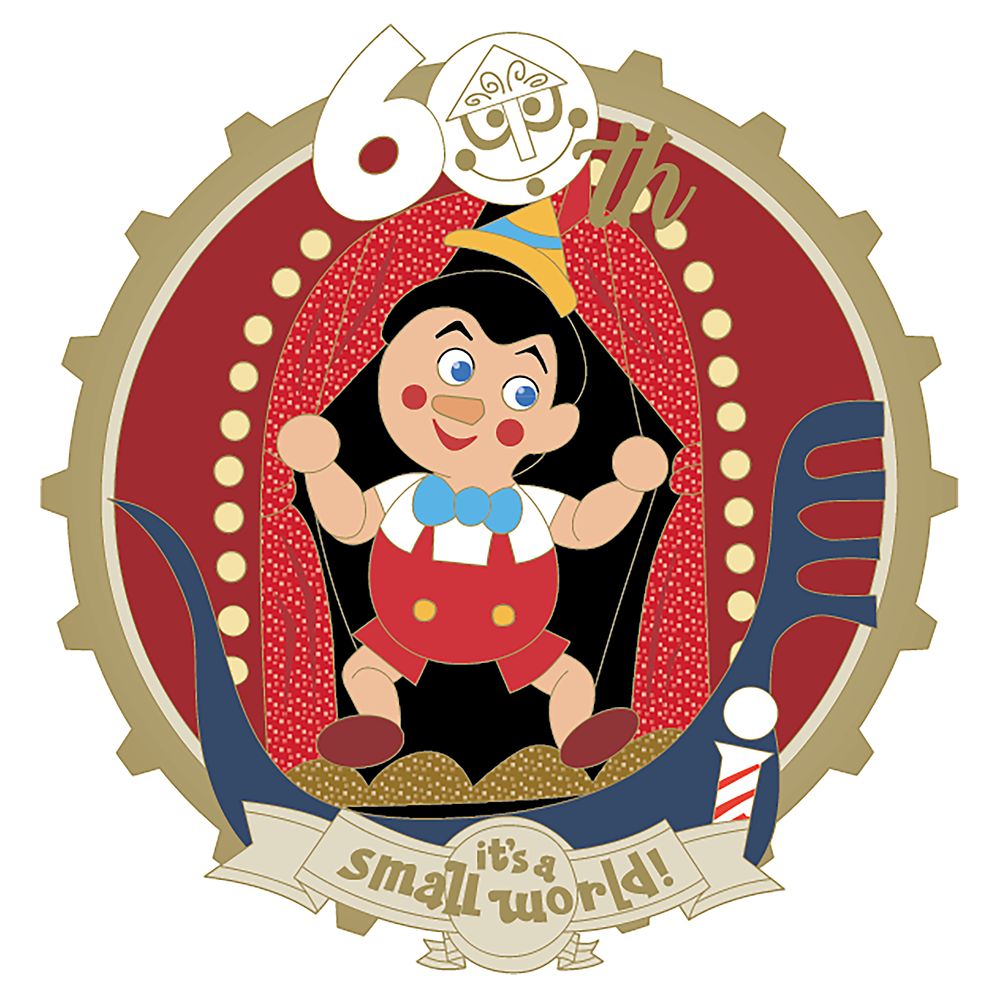 D23-Exclusive ''it's a small world'' 60th Anniversary Mystery Pin Pack &ndash; 2-Pc.