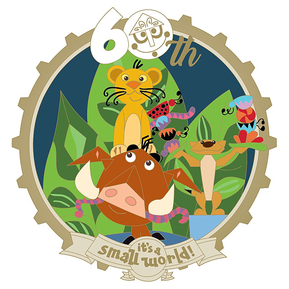 D23-Exclusive ''it's a small world'' 60th Anniversary Mystery Pin Pack &ndash; 2-Pc.