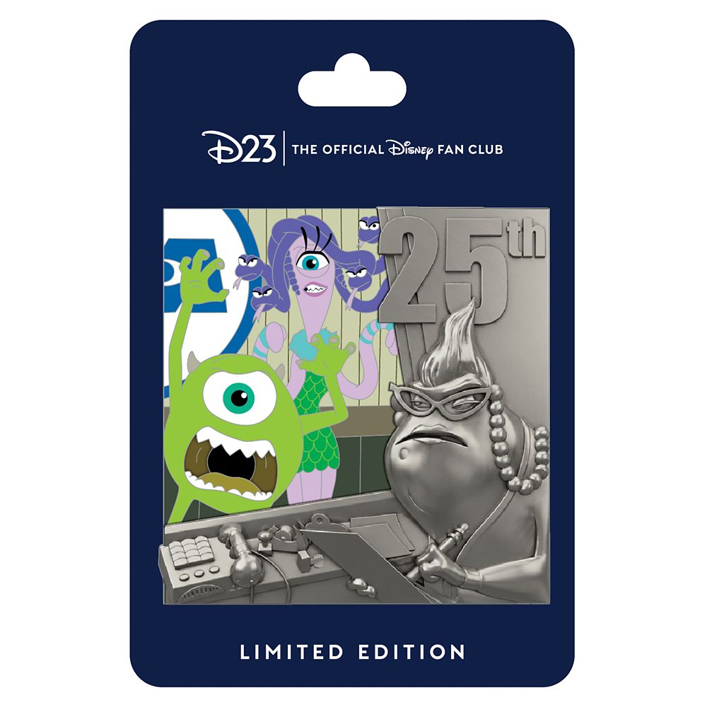 D23-Exclusive Mike and Celia with Roz Pin &ndash; Monsters, Inc. 25th Anniversary &ndash; Limited Edition