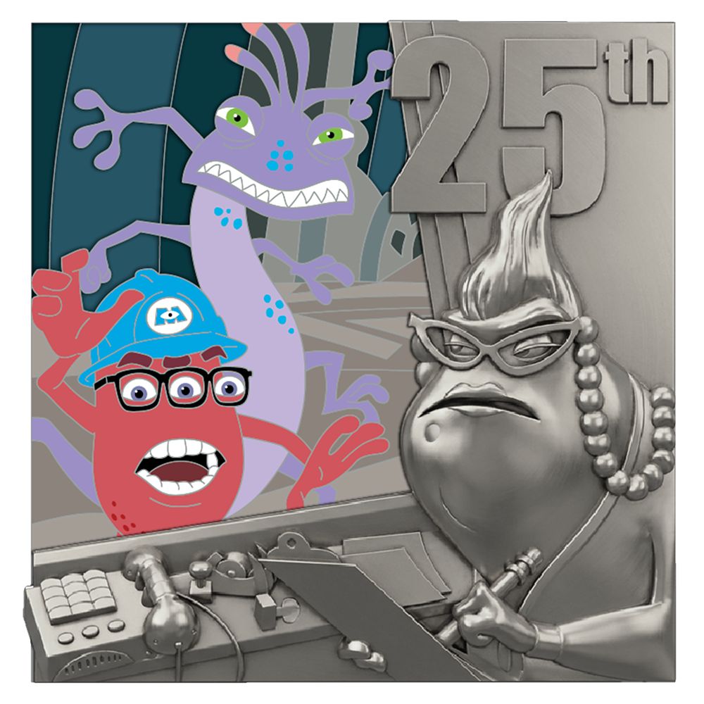 D23-Exclusive Randall and Fungus with Roz Pin &ndash; Monsters, Inc. 25th Anniversary &ndash; Limited Edition