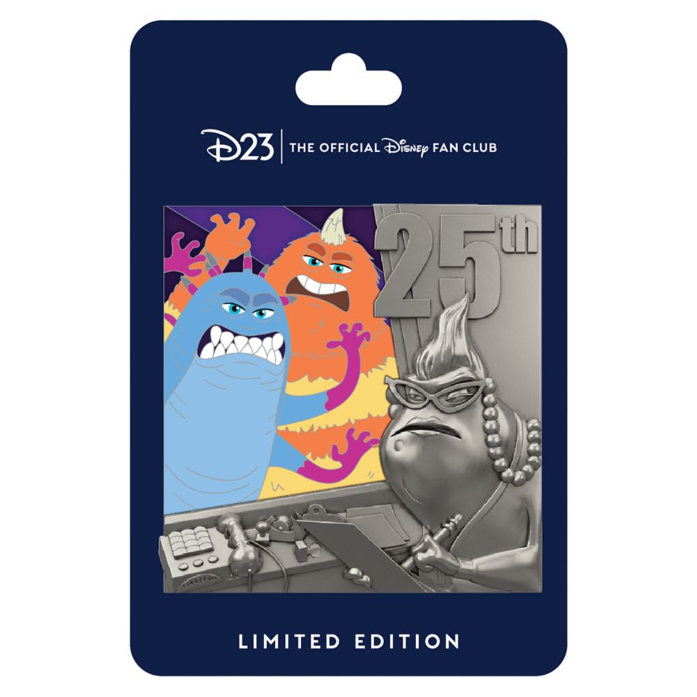 D23-Exclusive George Sanderson and Bile with Roz Pin &ndash; Monsters, Inc. 25th Anniversary &ndash; Limited Edition