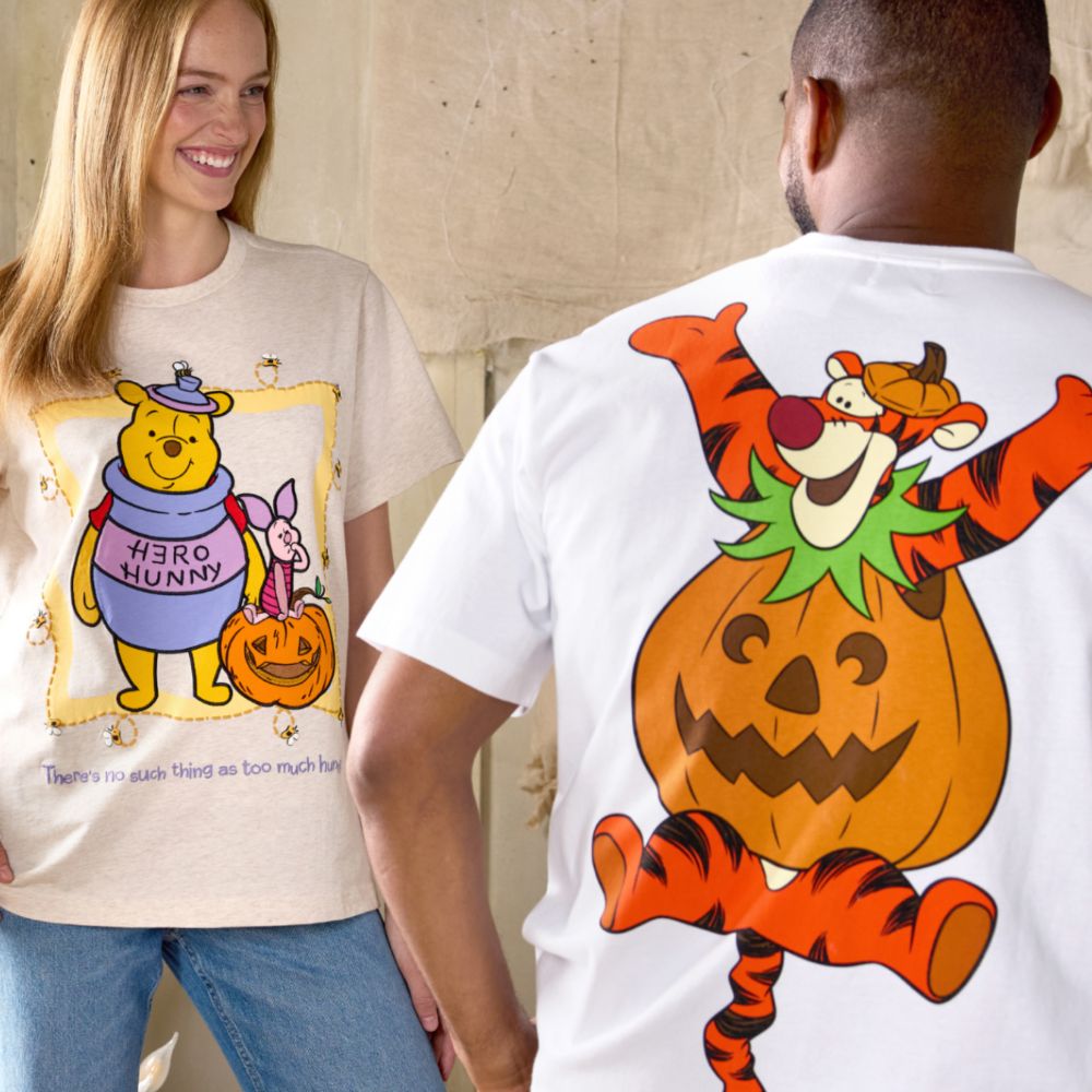 Background image of Disney Winnie the Pooh Halloween Collection