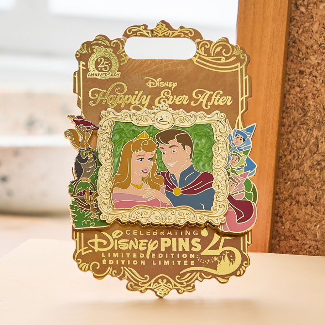 Background image of Sleeping Beauty Limited Edition Slider Pin