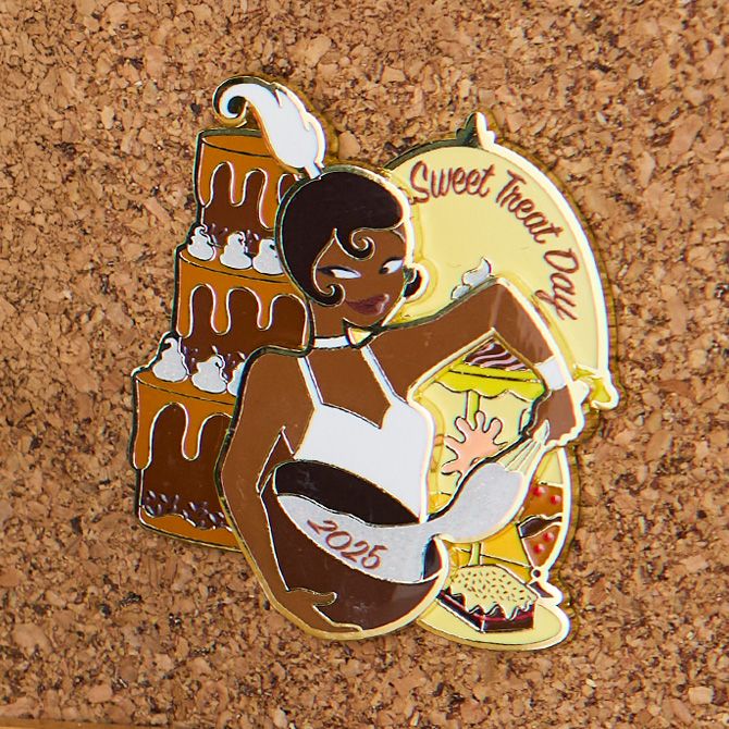 Background image of Tiana Sweet Treat Day 2025 Limited Edition Pin