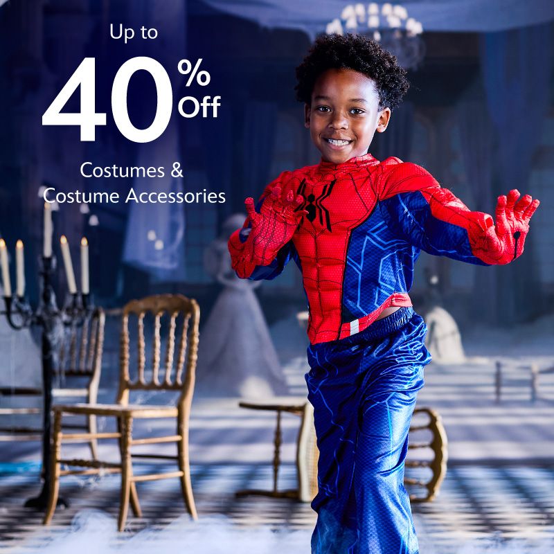 Up to 40% Off Costumes & Costume Accessories