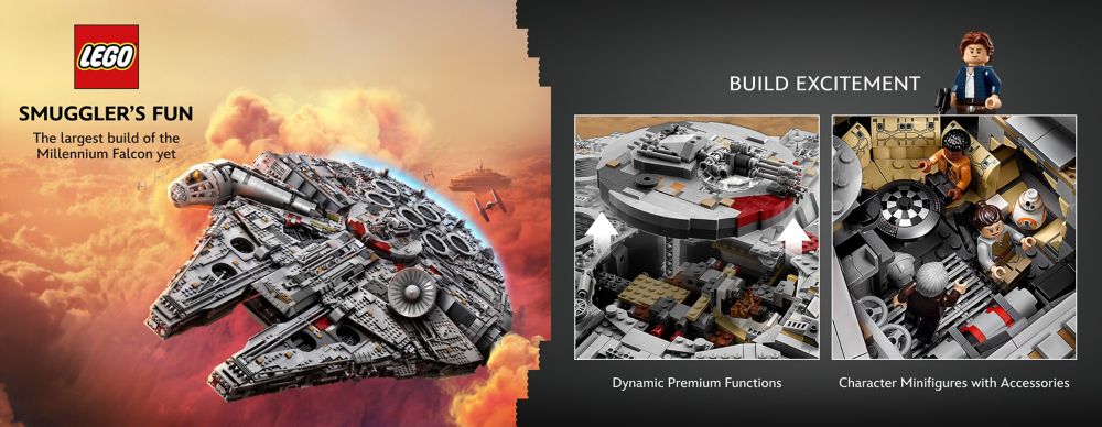 Millennium Falcon LEGO - Ultimate Millennium Falcon LEGO Set
