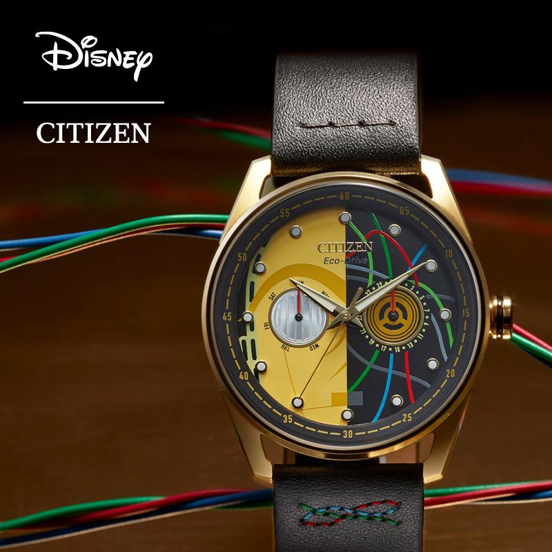 Citizen Star Wars watch posed on a gentleman's wrist.