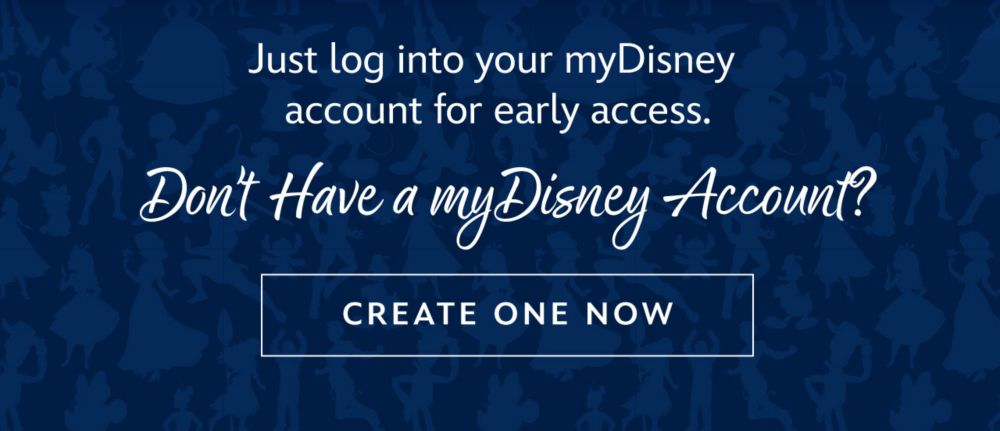 Don�t Have a myDisney Account?| Create One Now