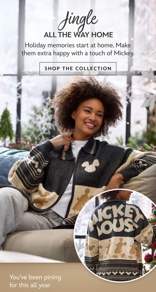 Jingle All the Way: Home Edition. Holiday memories start at home. Make them extra happy with a touch of Mickey. | Shop The Collection