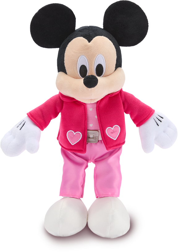 $16 Mickey Mouse Valentine's Day 2026 Plush with Any Purchase