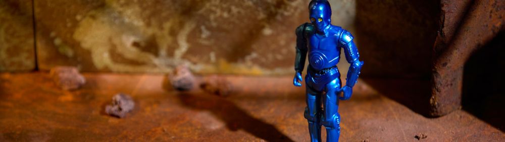 Acquire a piece of the buildable blue protocol droid with the next six monthly releases.