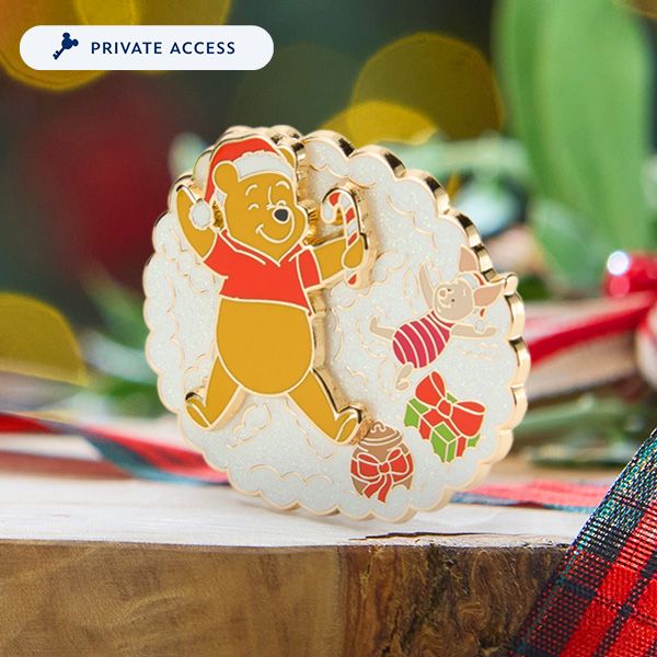 Private Access: Winnie the Pooh & Piglet Holiday Pin-Limited Edition