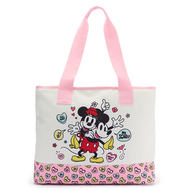 Background image of $20 Mickey & Minnie Mouse Canvas Tote Bag with Any Purchase