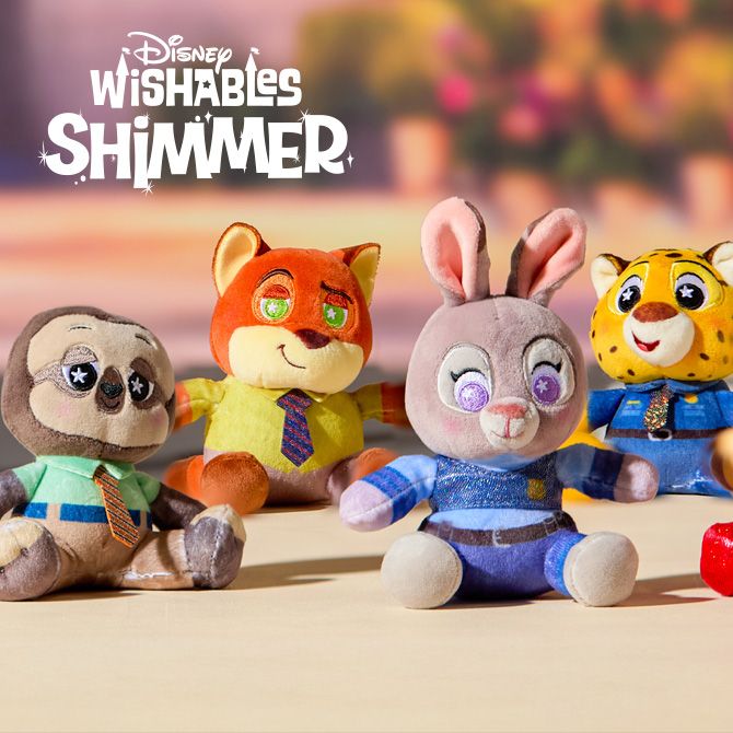 Shop Disney Wishables Shimmer Mystery Plush