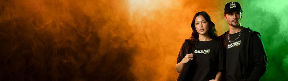 Background image of Star Wars May the 4th Logo Collection