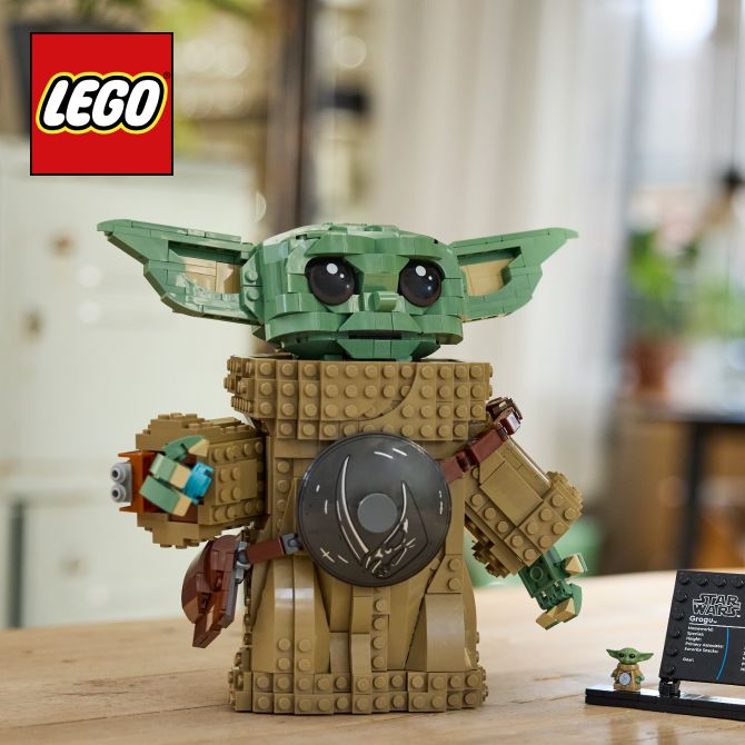 Background image of Star Wars: The Mandalorian and Grogu LEGO&reg; Grogu (Mandalorian Apprentice)
