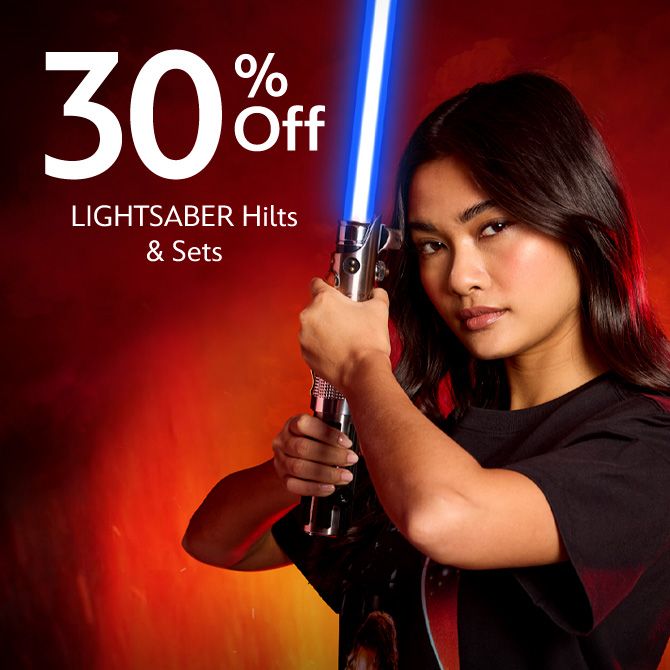 Background image of 30% Off LIGHTSABER Hilts