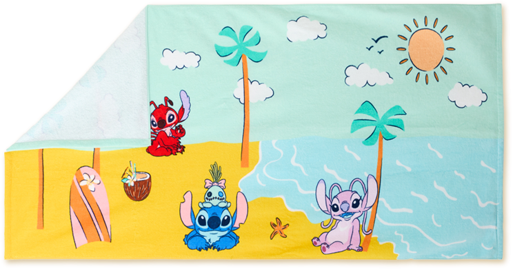 $12 Leroy & Stitch Beach Towel with Any $25 Purchase