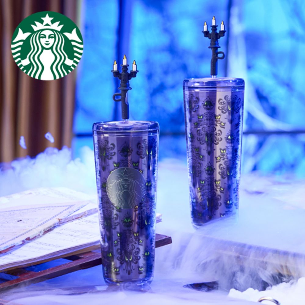 Background image of The Haunted Mansion Wallpaper Starbucks&reg; Tumbler
