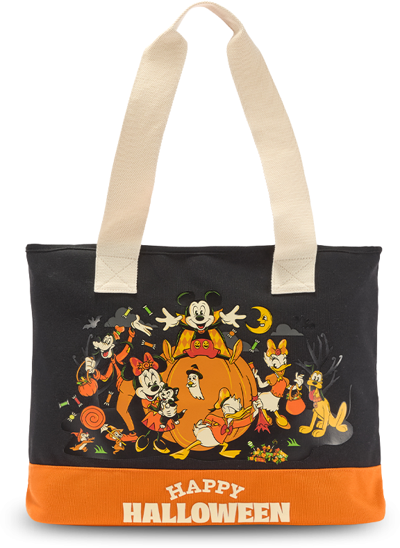 $24 Mickey Mouse & Friends Halloween Tote With Any $25 Purchase