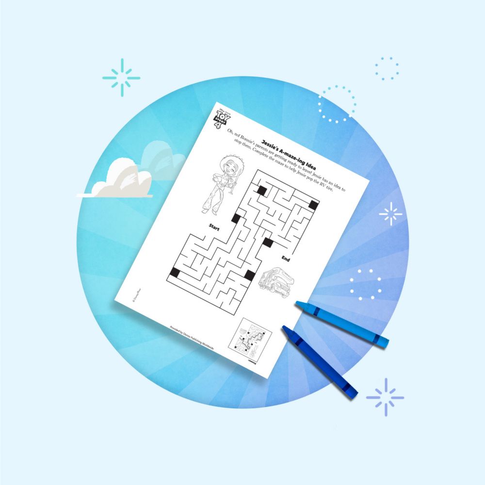 Background image of Jesse&rsquo;s Maze Activity