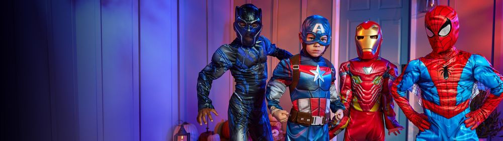 Background image of Halloween Marvel Universe