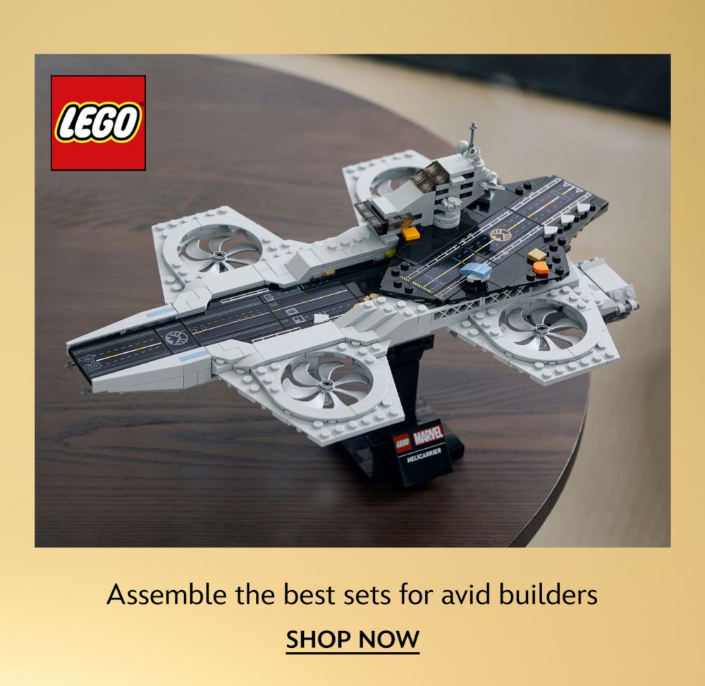 Assemble the best sets for avid builders | Shop Now