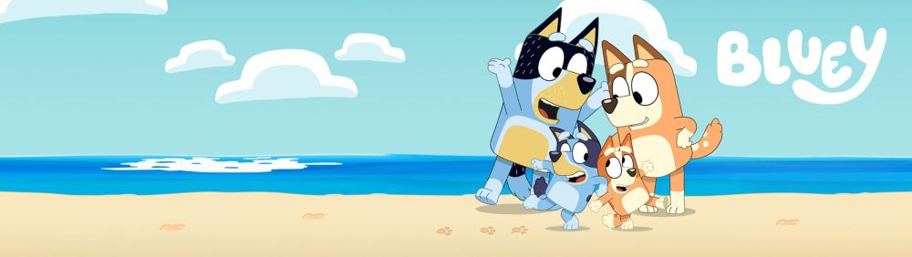 Background image of Bluey