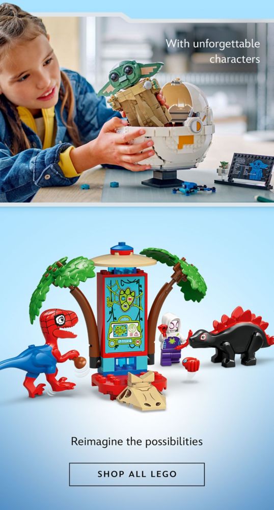 With unforgettable characters. Reimagine the possibilities | Shop Now