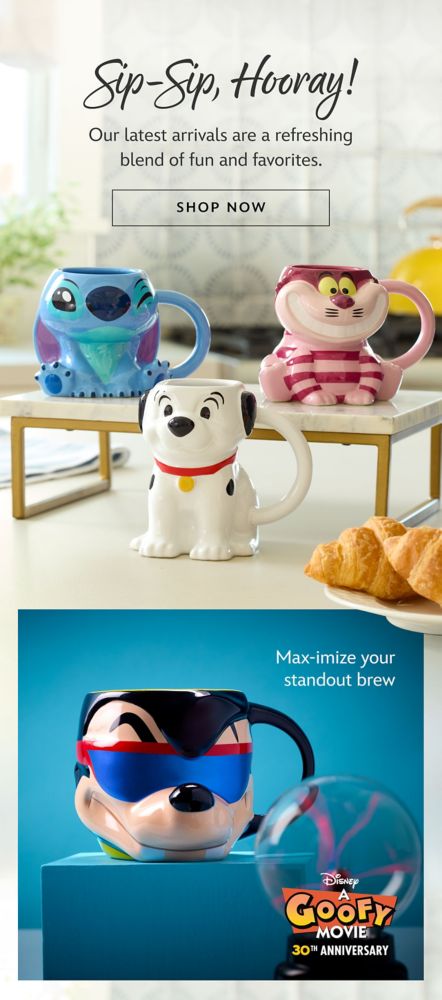Sip-Sip, Hooray! Our latest arrivals are a refreshing blend of fun and favorites. Max-imize your standout brew | Shop Now