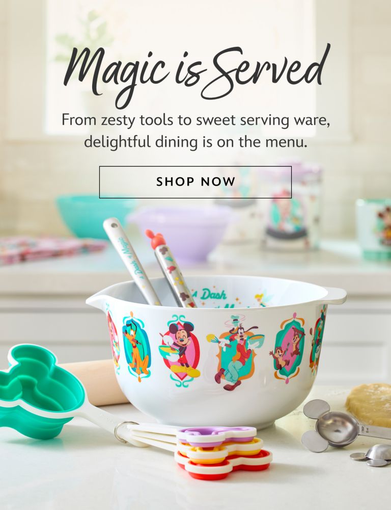 Magic Is Served. From zesty tools to sweet serving ware, delightful dining is on the menu. | Shop Now