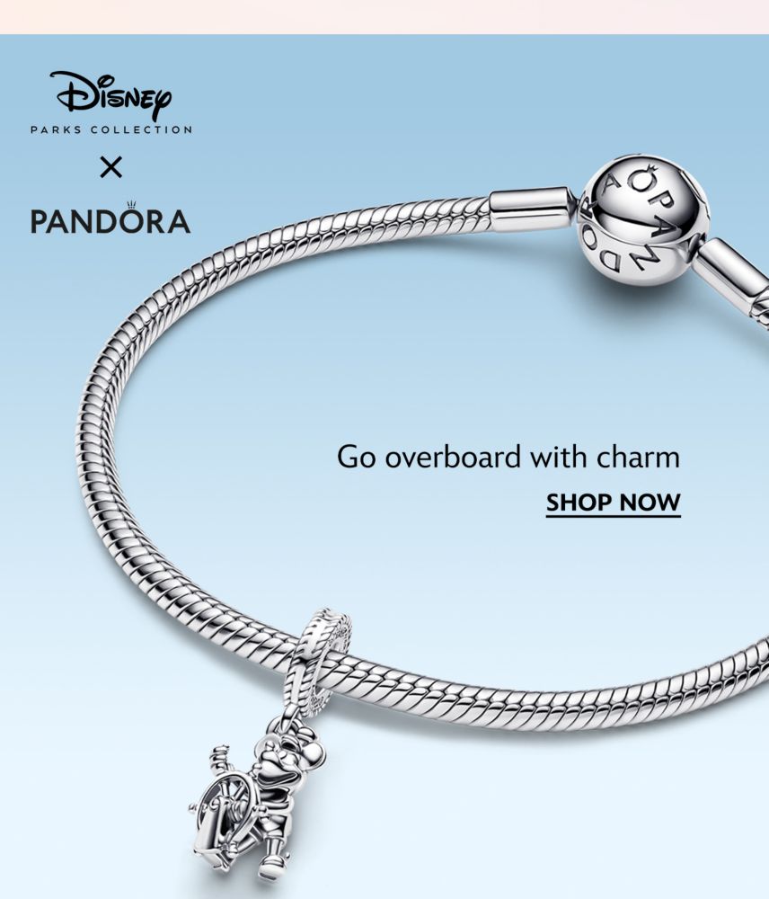 Go overboard with charm | Shop Now
