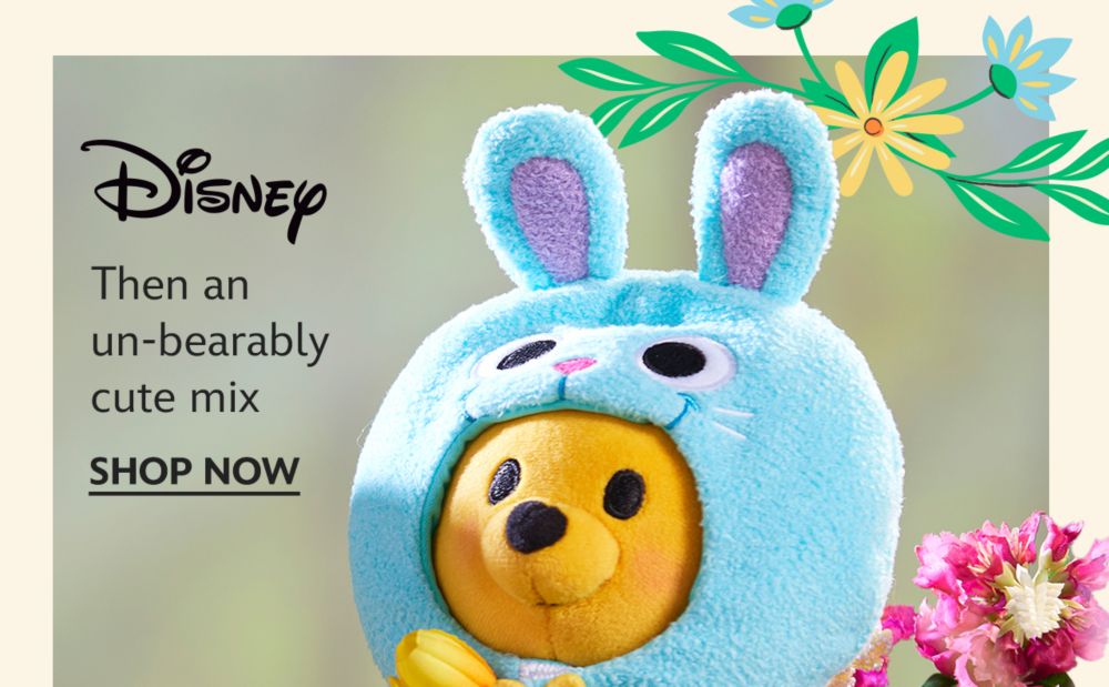 Disney. Then an un-bearably cute mix | Shop Now