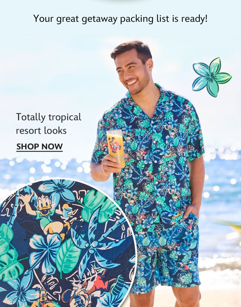Totally tropical resort looks | Shop Now