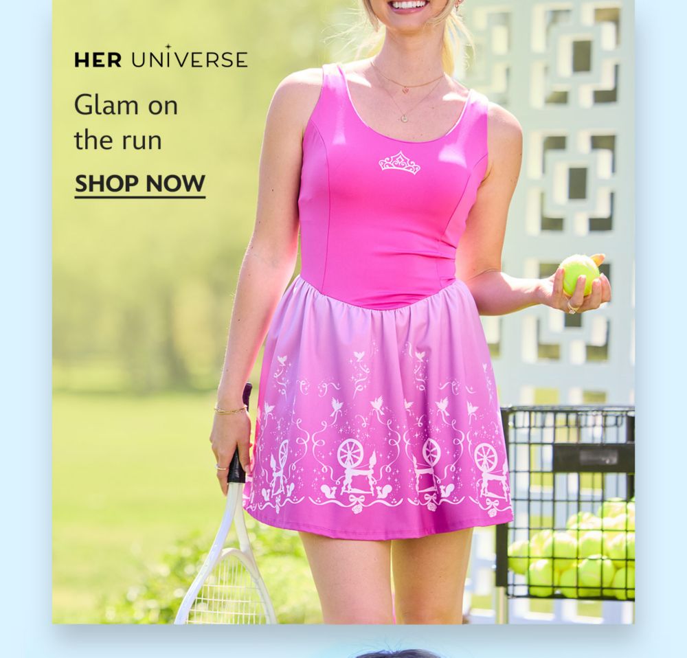Her Universe. Glam on the run | Shop Now