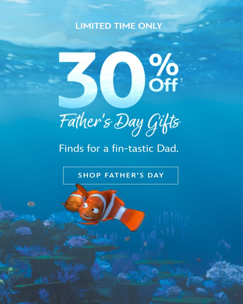 30% Off Father's Day Styles | Shop Now