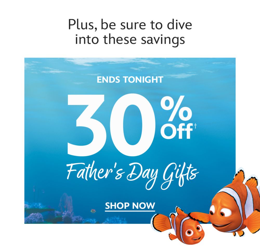 Plus, be sure to dive into these savings. Ends Tonight 30% Off Father's Day Gifts | Shop Now