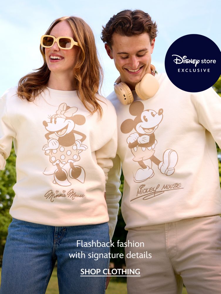 Disney Store Exclusive. Flashback fashion with signature details | Shop Clothing