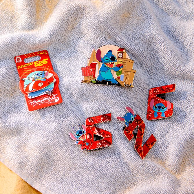 Background image of Limited Edition Stitch Experiment 626 Pin Set