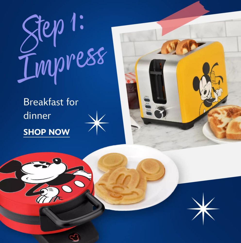 Step 1: Impress | Breakfast for dinner | Shop Now